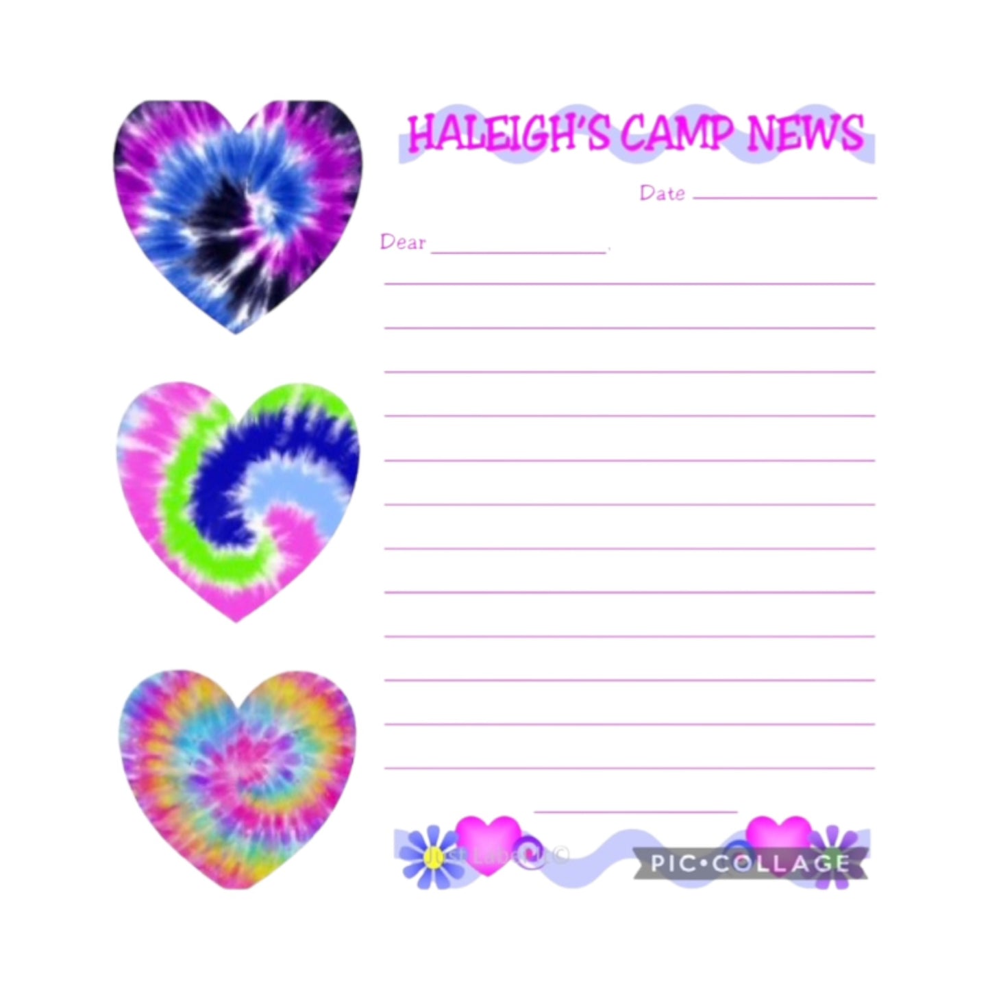 Haleigh Camp News Design Stationery