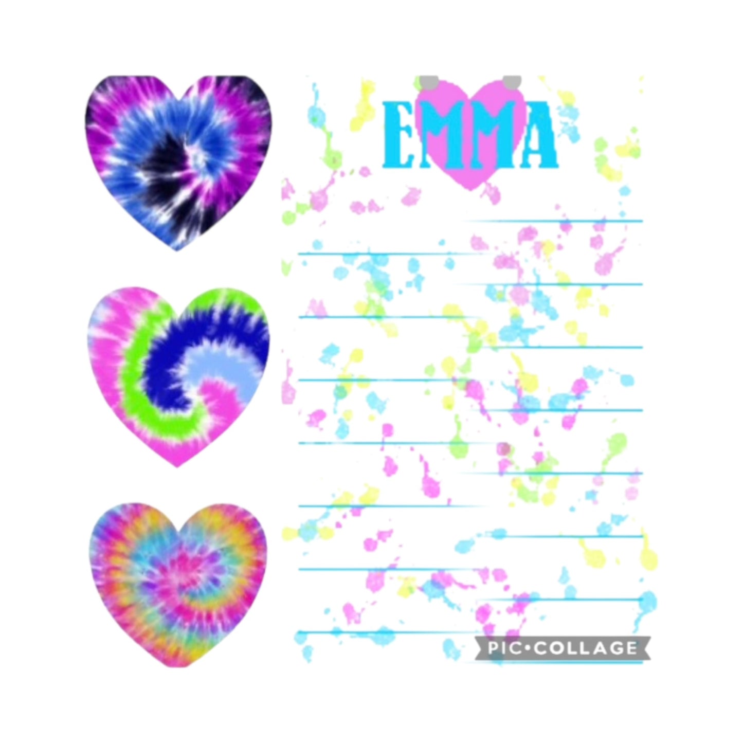 Emma Confetti Design Stationery
