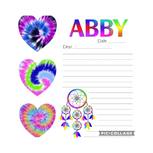 Abby Sun Catcher Design Stationery