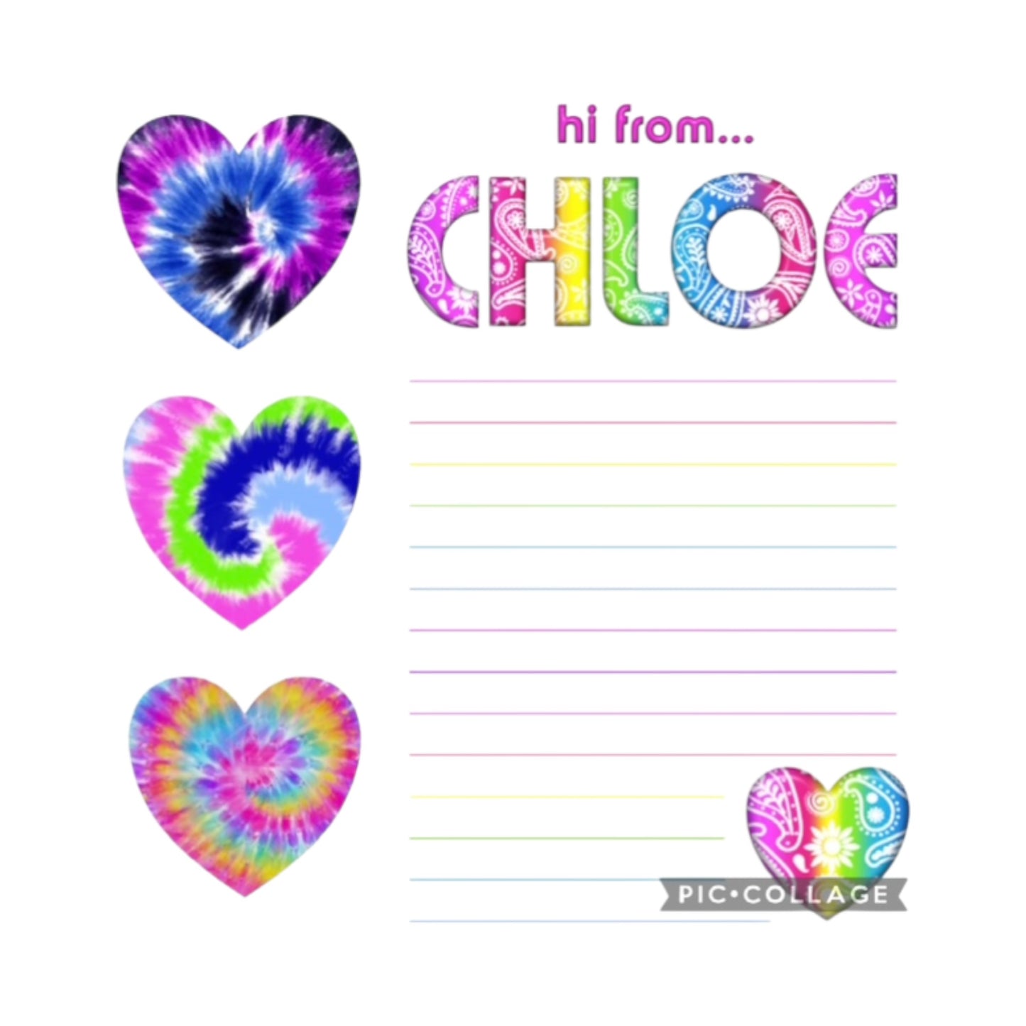 Chloe Paisley Design Stationery