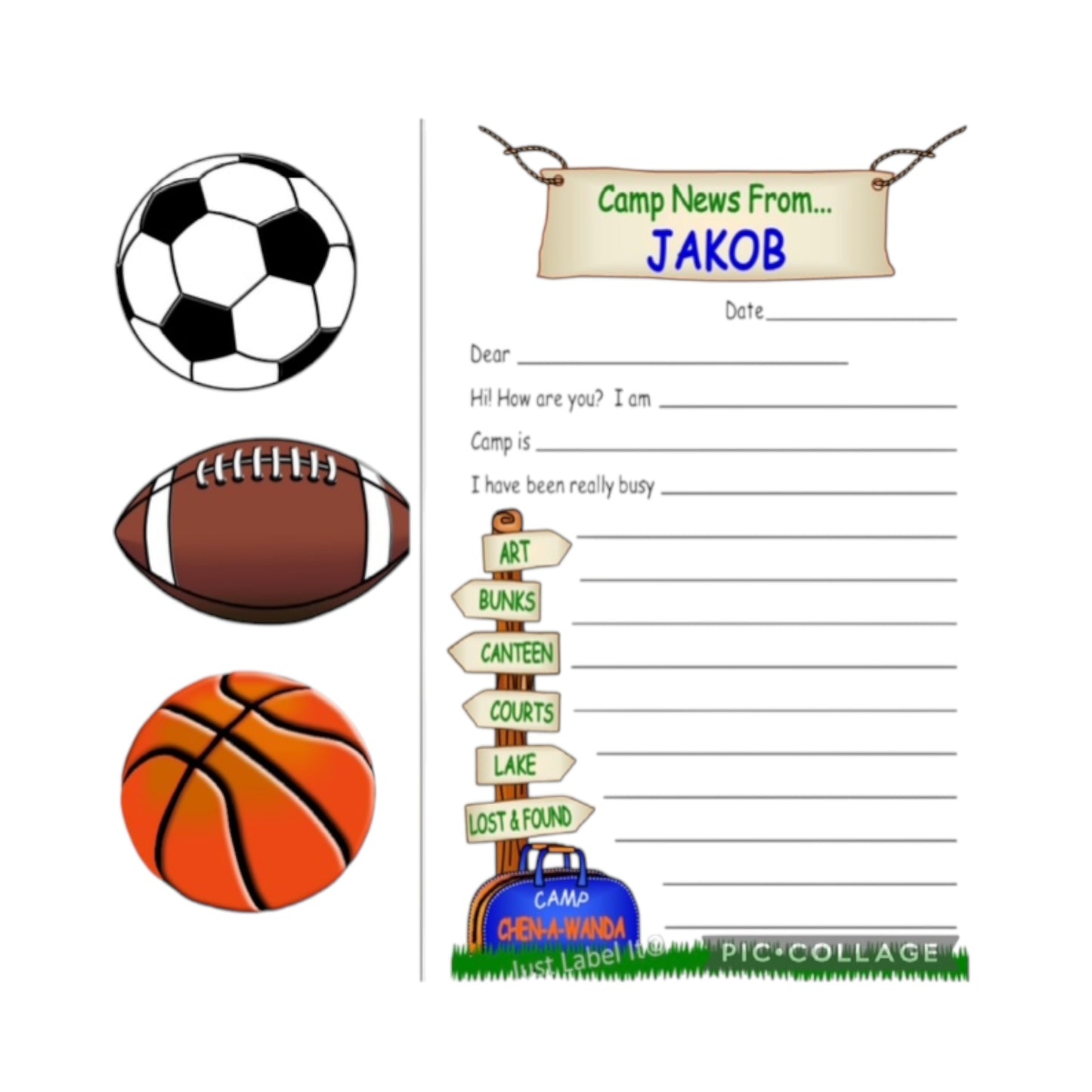 Jakob Camp Design Stationery