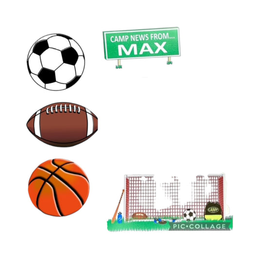 Max Sports Design Camp Stationery