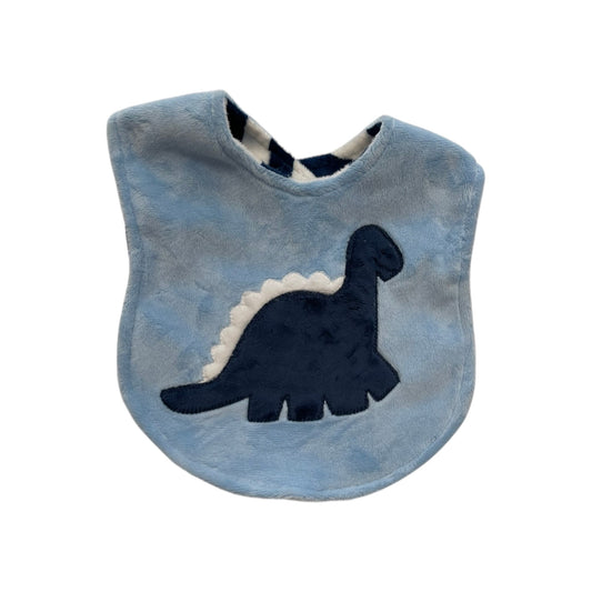 Dinosaur Minky Design Bib