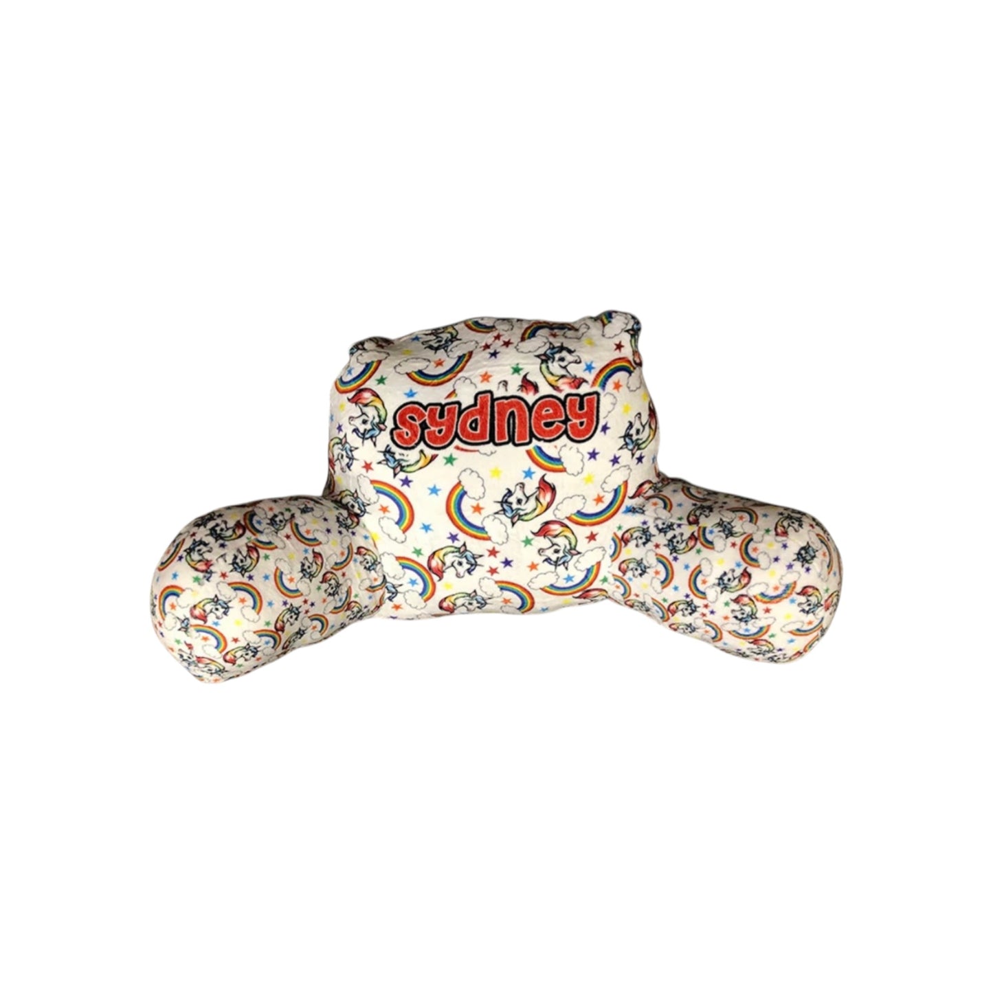 Sydney Rainbows/Unicorns Theme Backrest