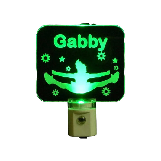 Gabby  Gymnastic Lucite Nite Light