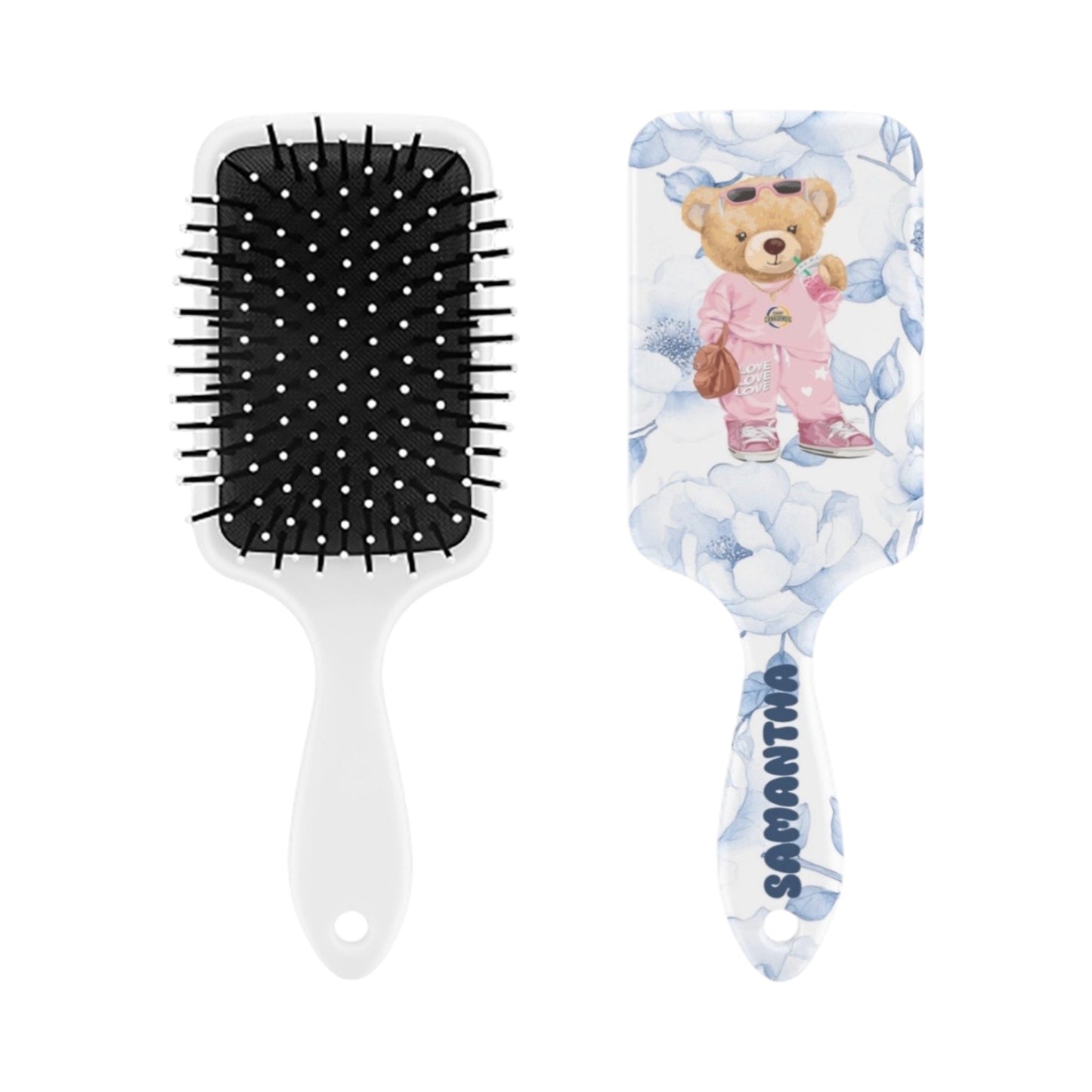 Samantha Bear Personalized Hair Brush