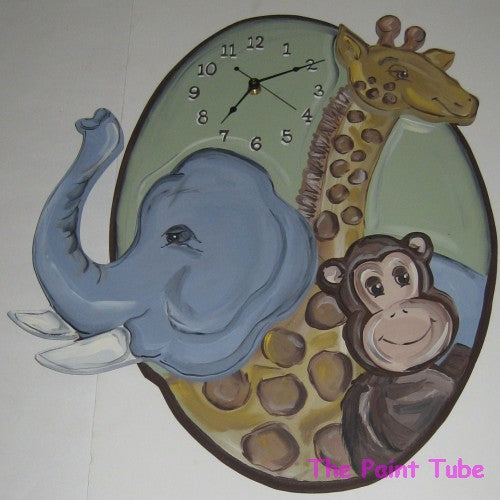 3D Animal Clock