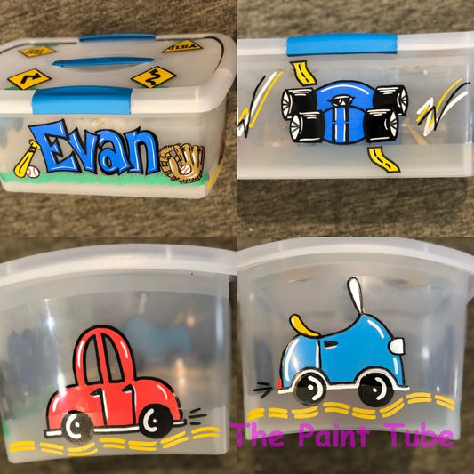 Evan Cars Storage Box with Handle