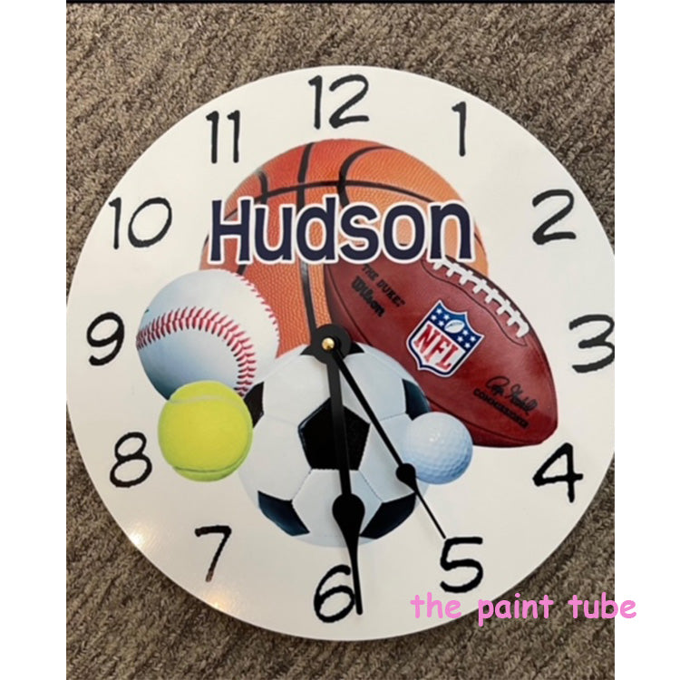 Hudson Sports Clock