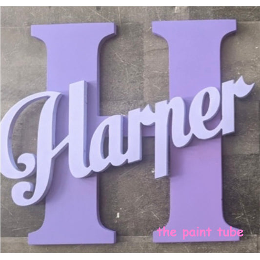 Harper Name /Initial Wall Letter