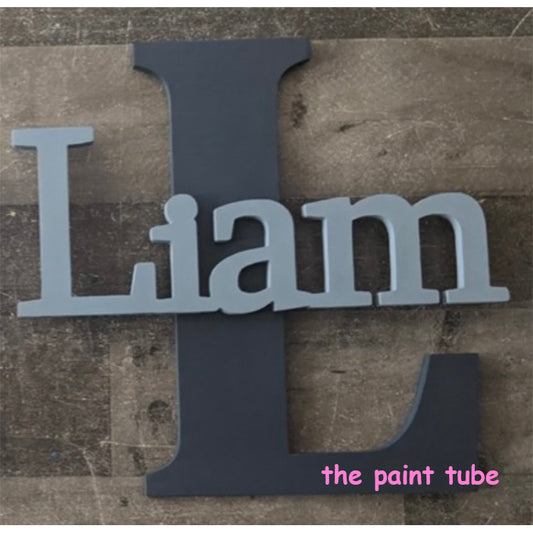 Liam Name/Initial Wall Letter