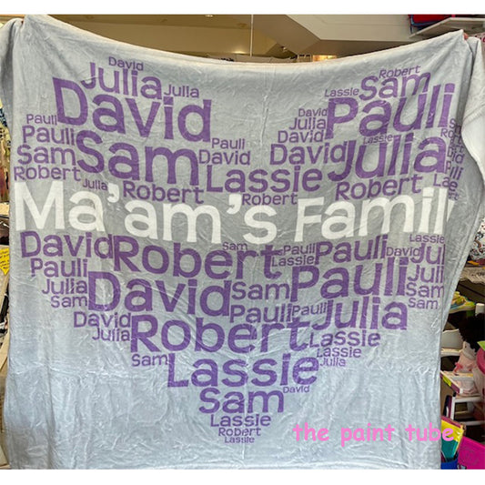 Ma'am's Family Blanket