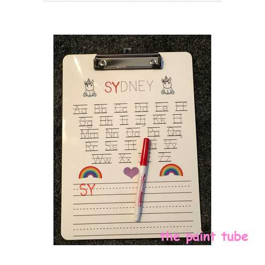 Sydney Wipe off Alphabet Board