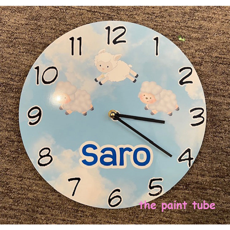 Saro Sheep Clock