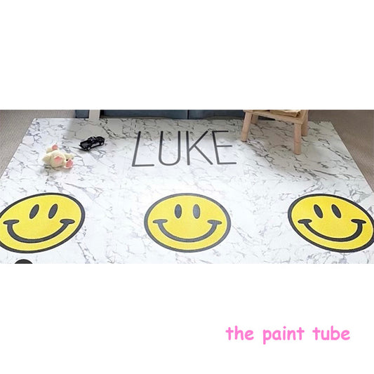 Luke  Happy Face 4 x 6 Floor Mat