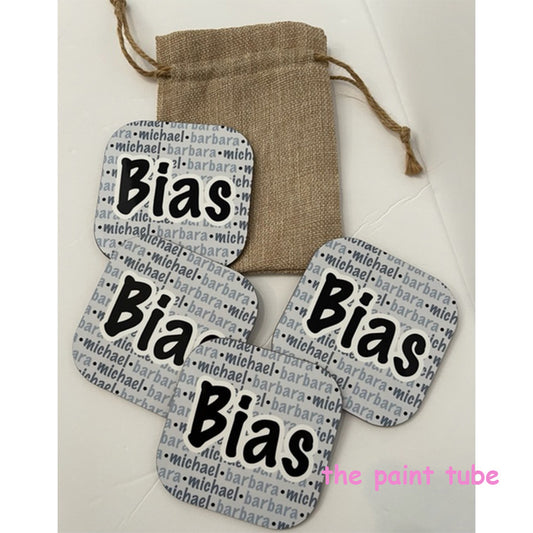 Bias 4 Piece Coaster Set