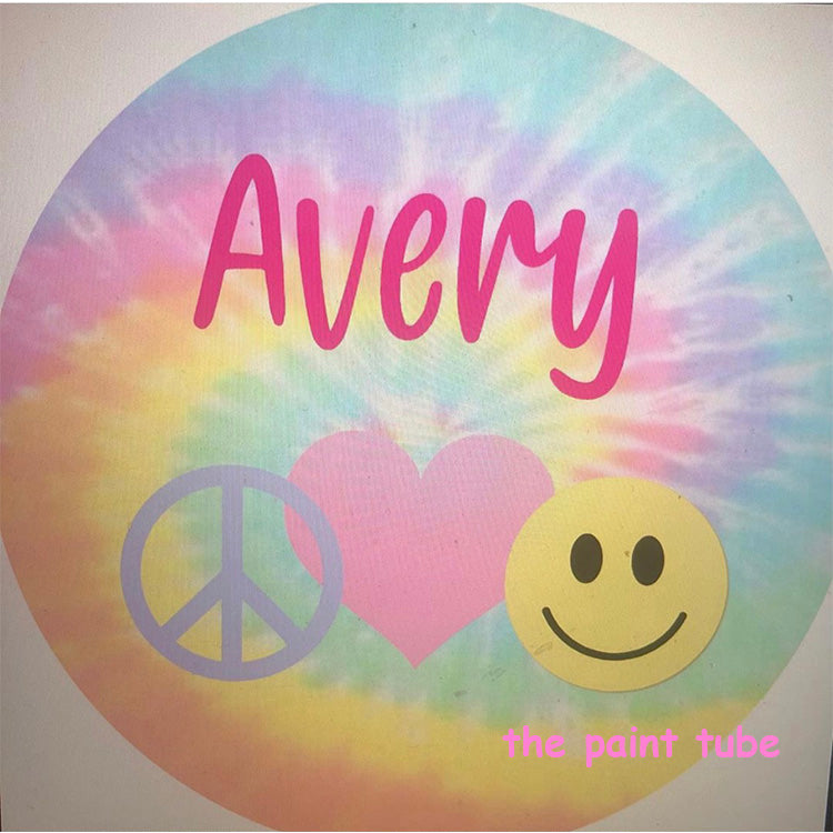 Avery Peace Sign/Heart/Smiley Face Dish Set
