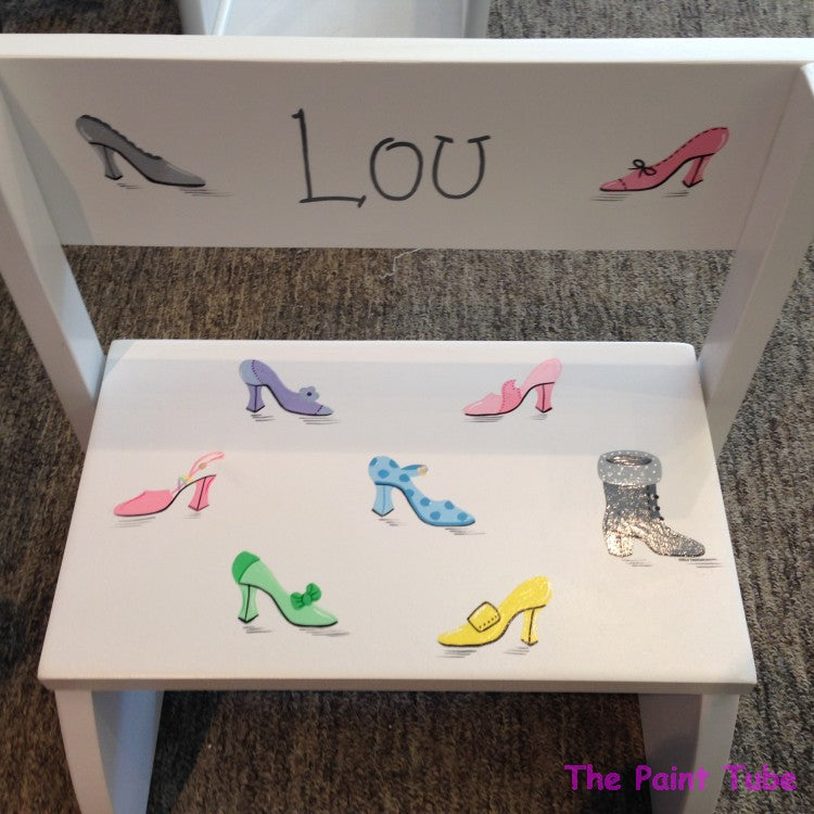 Lou Shoes Theme Stepstool