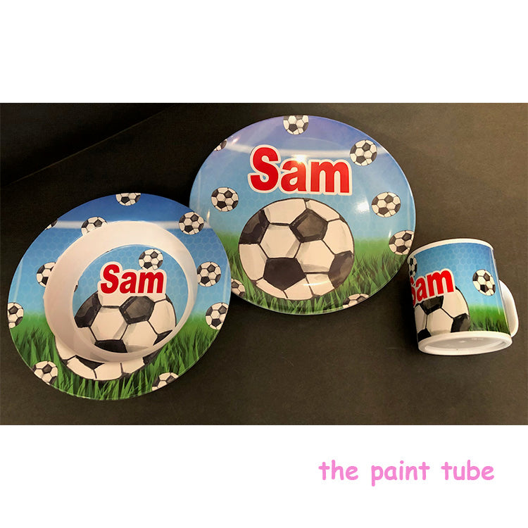 Sam Soccer Dish Set