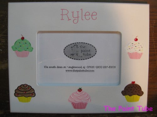 Rylee Cupcakes Design Picture Frame