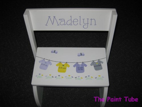 Madelyn Onesies Design Stepstool