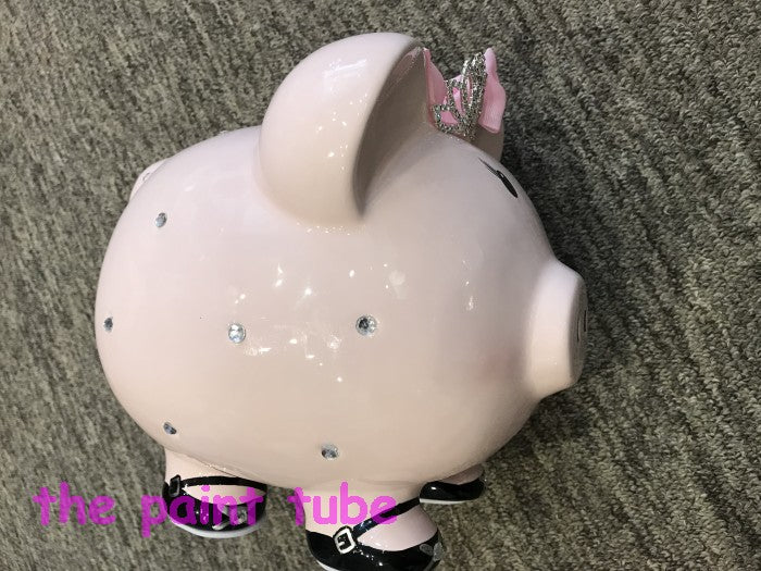 Rhinestone Piggy Bank