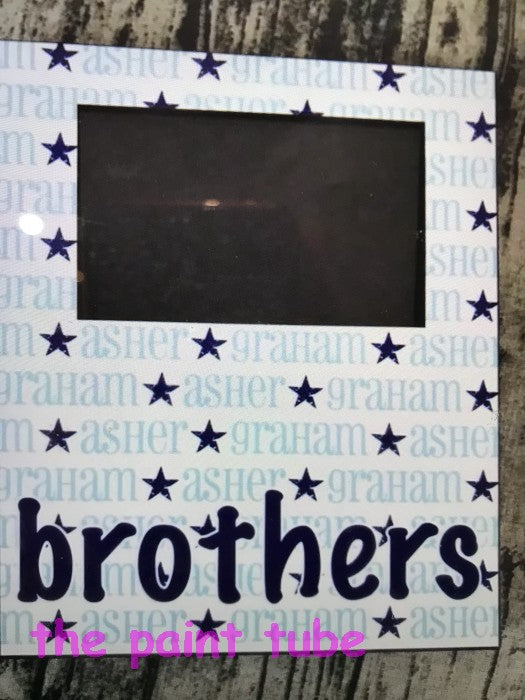 Graham/Asher Brothers Picture Frame