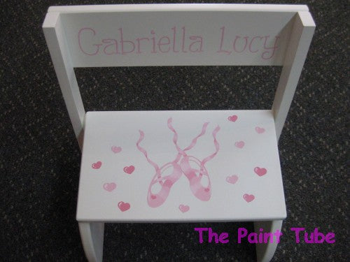 Gabriella Ballet Slippers Step Stool