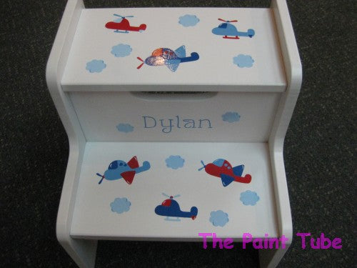 Dylan Airplanes/Helicopters  2 Step Up Stool