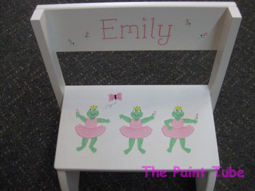 Emily Dancing Frogs Step Stool