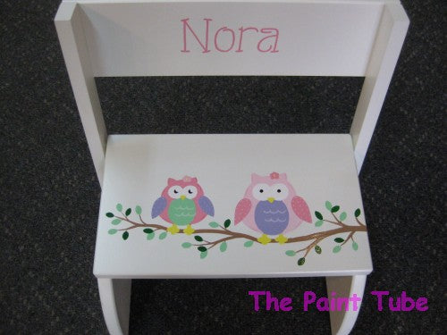 Nora Owls Step Stool