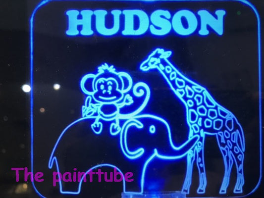 Hudson Animals Night Light