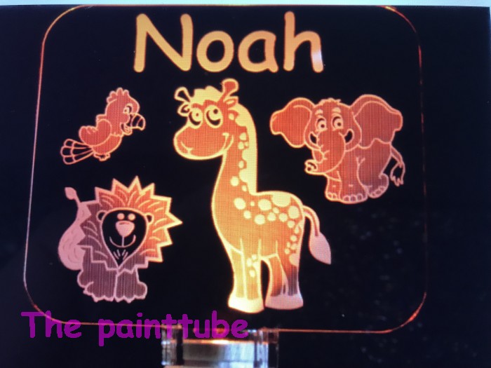 Noah Zoo Animals Night Light
