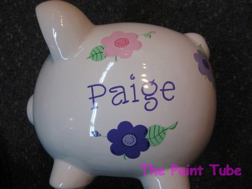 Paige Daisy Design Ceramic Piggy Bank