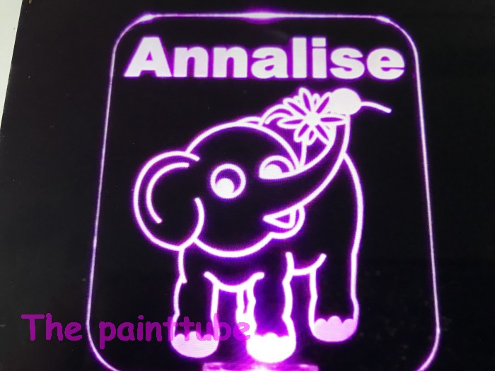 Annalise Elephant Night Light