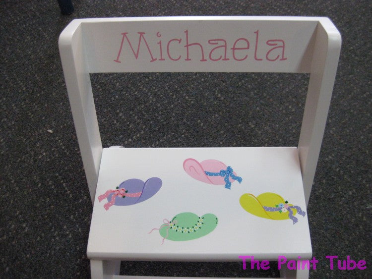 Michaela Hats Step Stool