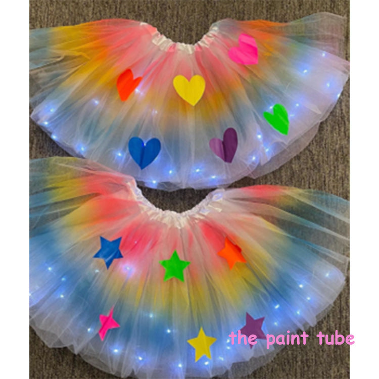 Heart and Stras Light UP Tutus