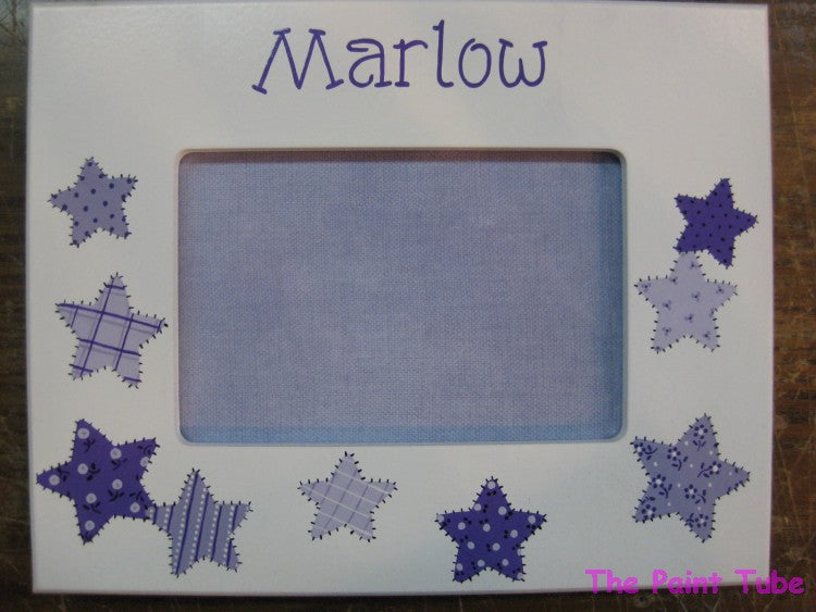 Marlow Patchwork Stars Design Picture Frame