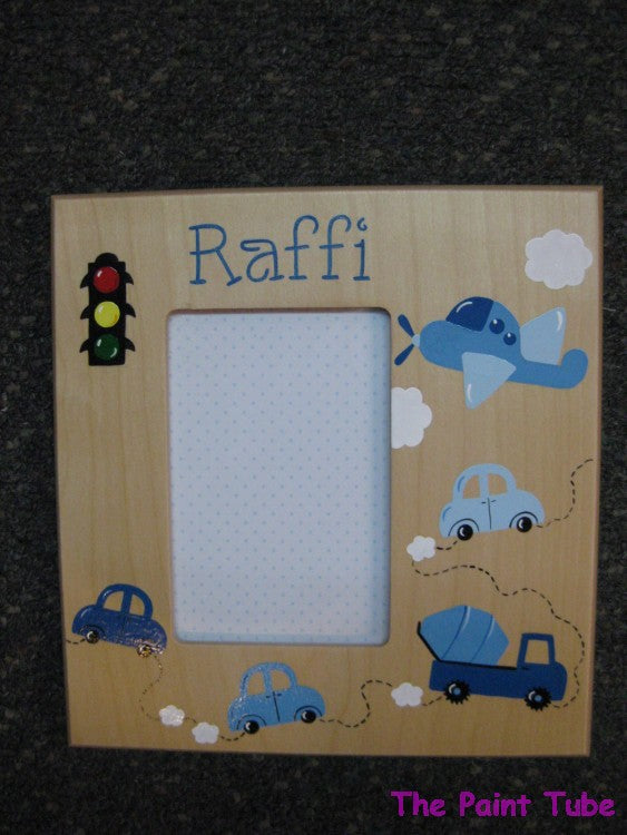 Raffi Transportation Design Side Picture Frame