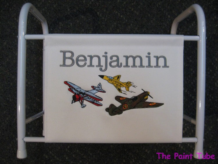 Benjamin Airplanes  Canvas Magazine/Book Rack