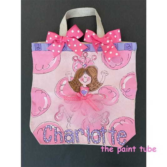 Charlotte Ballerina Tote Bag