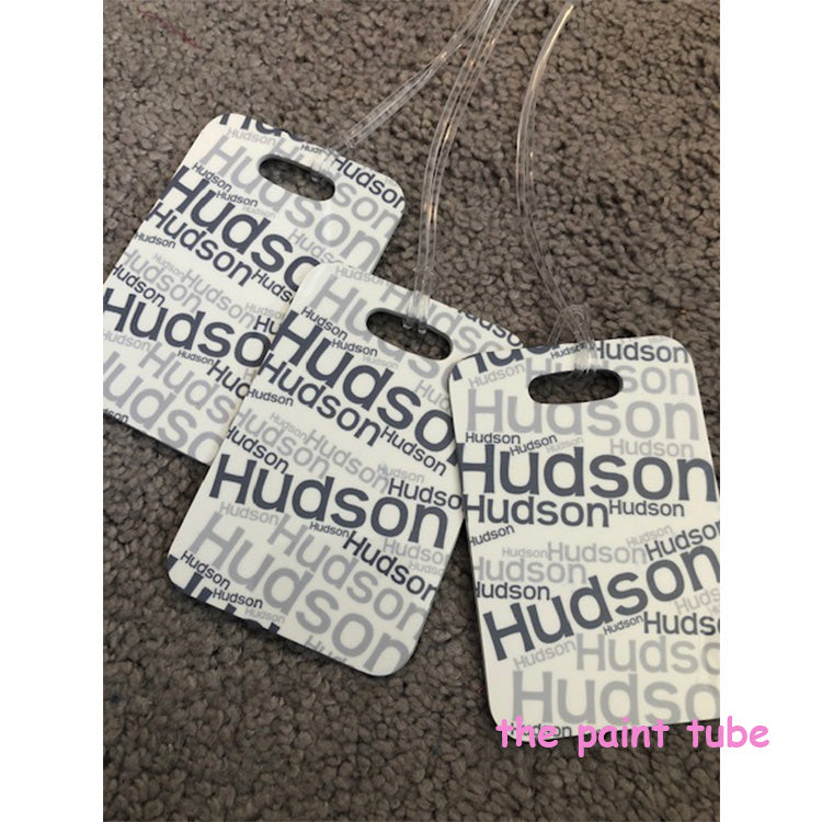 Hudson Multi Name  Double Sided Luggage Tag