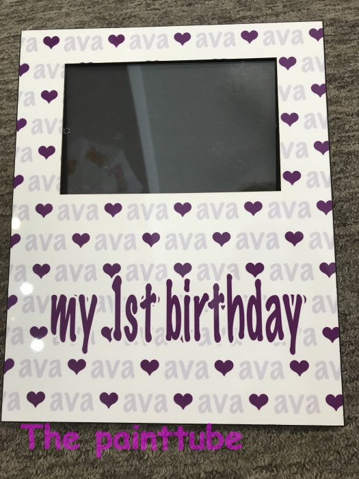 My 1st Birthday Picture Frame