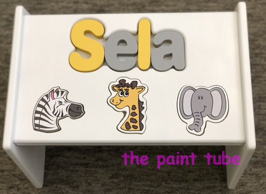 Sela Animals Puzzle Stool