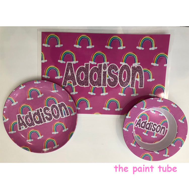 Addison Rainbow Dish Set