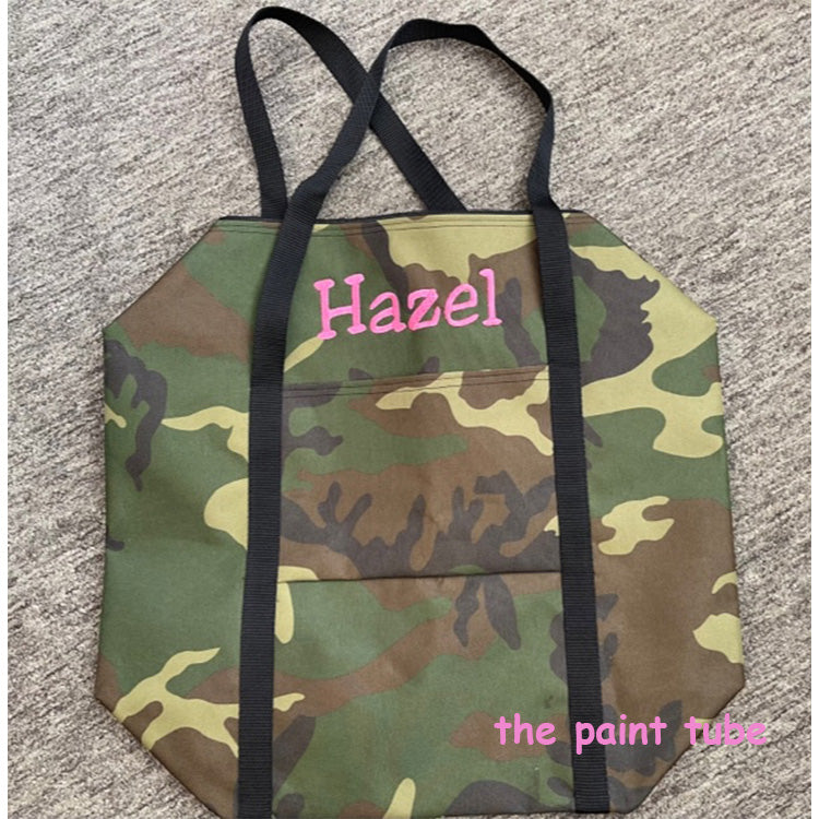 Hazel Camo Duffle Bag
