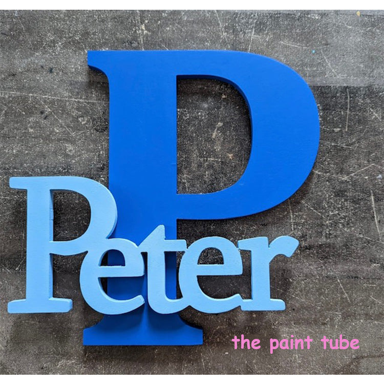 Peter Name/Initial Wall Letter