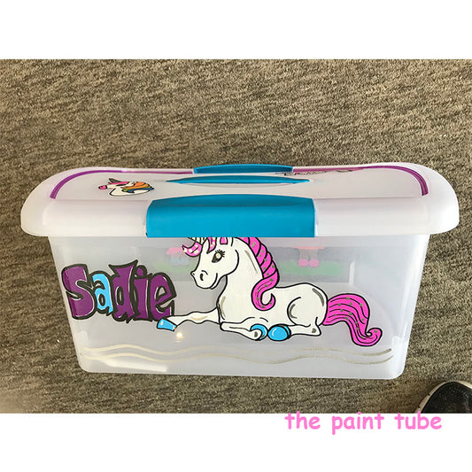 Unicorn Storage Box with Handle