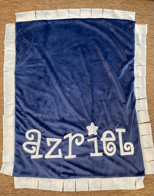 Azriel Name Game Blanket