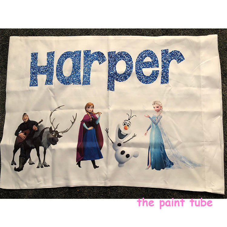 Harper Frozen Theme Pillow Case